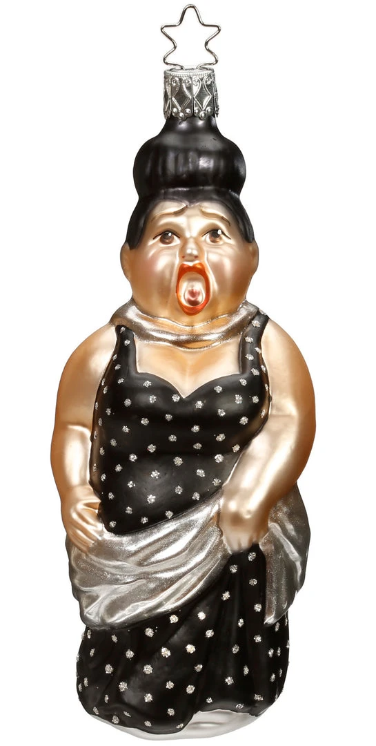 Inge Glass Christmas Viva La Diva Ornament - Opera Singer 3 Inge Glass Christmas Viva La Diva Ornament - Opera Singer