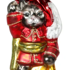 Inge Glass Puss'n' Boots Ornament Christmas