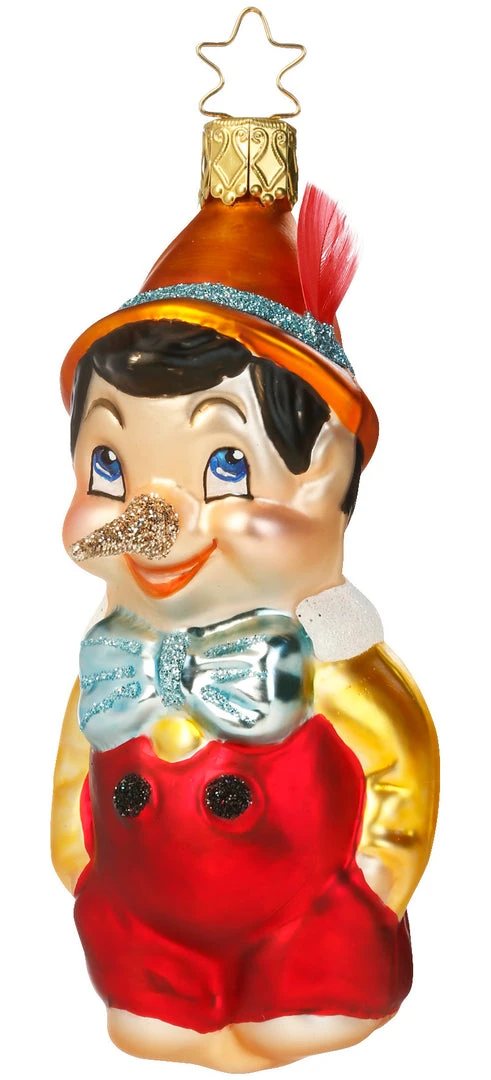 Inge Glass Christmas Pinocchio Ornament 3 Inge Glass Christmas Pinocchio Ornament