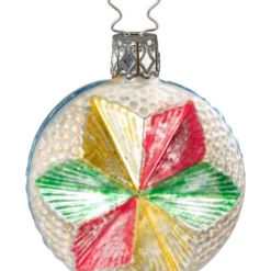 Inge Glass Antiqued Star Ornament, Germany Christmas