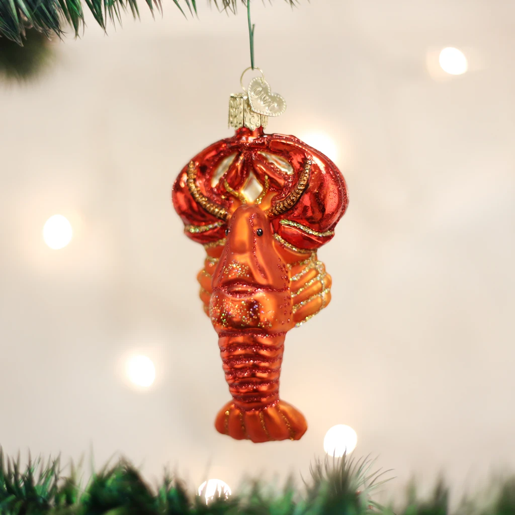Old World Christmas Lobster Ornament 3 Old World Christmas Lobster Ornament