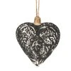 Midwest-CBK Aged Filigree Heart Ornament 2 Midwest-CBK Aged Filigree Heart Ornament