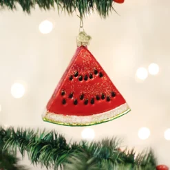 Old World Christmas Watermelon Wedge Ornament