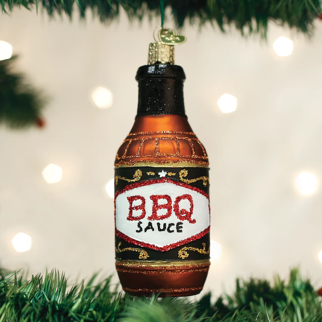 Old World Christmas Barbecue Sauce Ornament 3 Old World Christmas Barbecue Sauce Ornament