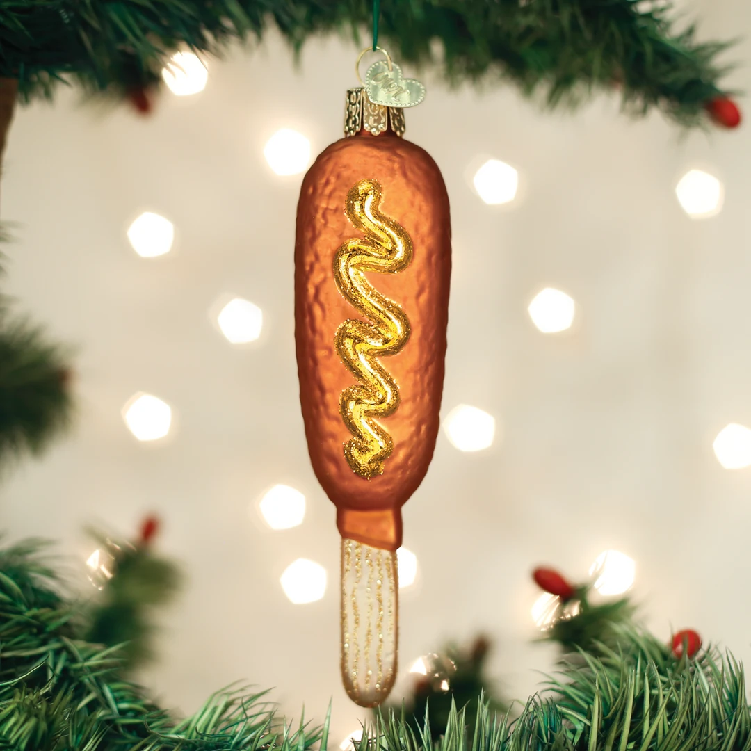 TheHolidayBarn.com Corn Dog Ornament Christmas 3 TheHolidayBarn.com Corn Dog Ornament Christmas