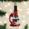 TheHolidayBarn.com Microscope Ornament Christmas 2 TheHolidayBarn.com Microscope Ornament Christmas