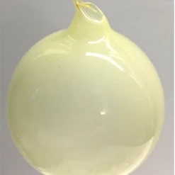 Winward Jim Marvin Gold Bubblegum Glass Ornaments