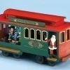 The Holiday Barn Christmas Music Boxes North Pole Trolley Co. Music Box
