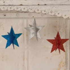 Bethany Lowe Americana Star Ornaments