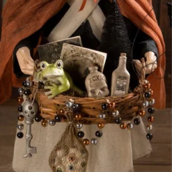 Bethany Lowe Brewhilda Peddler Witch New!