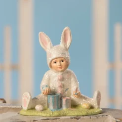 Bethany Lowe Egg Painting Sammy