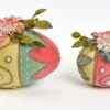 Katherine's Collection New! Blooms & Blessings Fabric Eggs