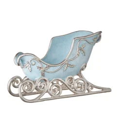 Raz Elegant Blue Sleigh