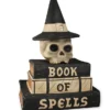 Bethany Lowe Book Of Spells With Witch Skull