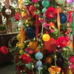 Winward Jim Marvin Ornaments Jim Marvin Blue Bubblegum Glass Ornaments