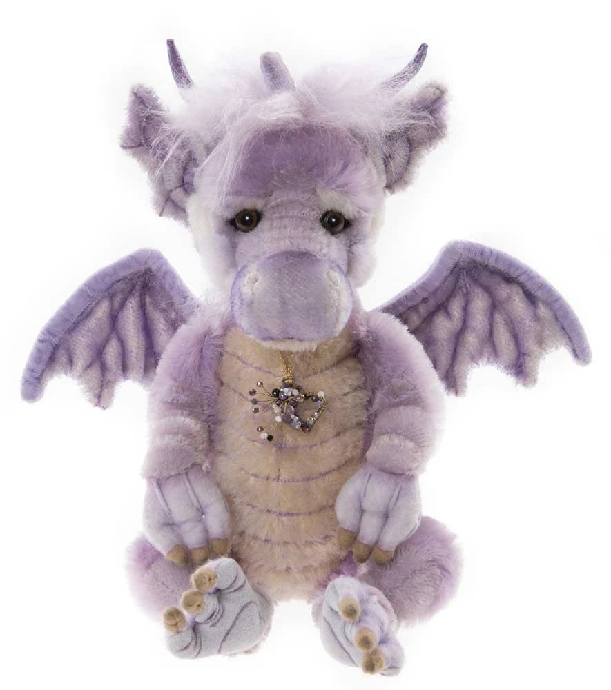 New! Charlie Bears Charms Purple Dragon 3 New! Charlie Bears Charms Purple Dragon