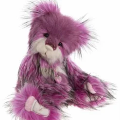 Charlie Bears Cotton Candy Teddy Bear New!