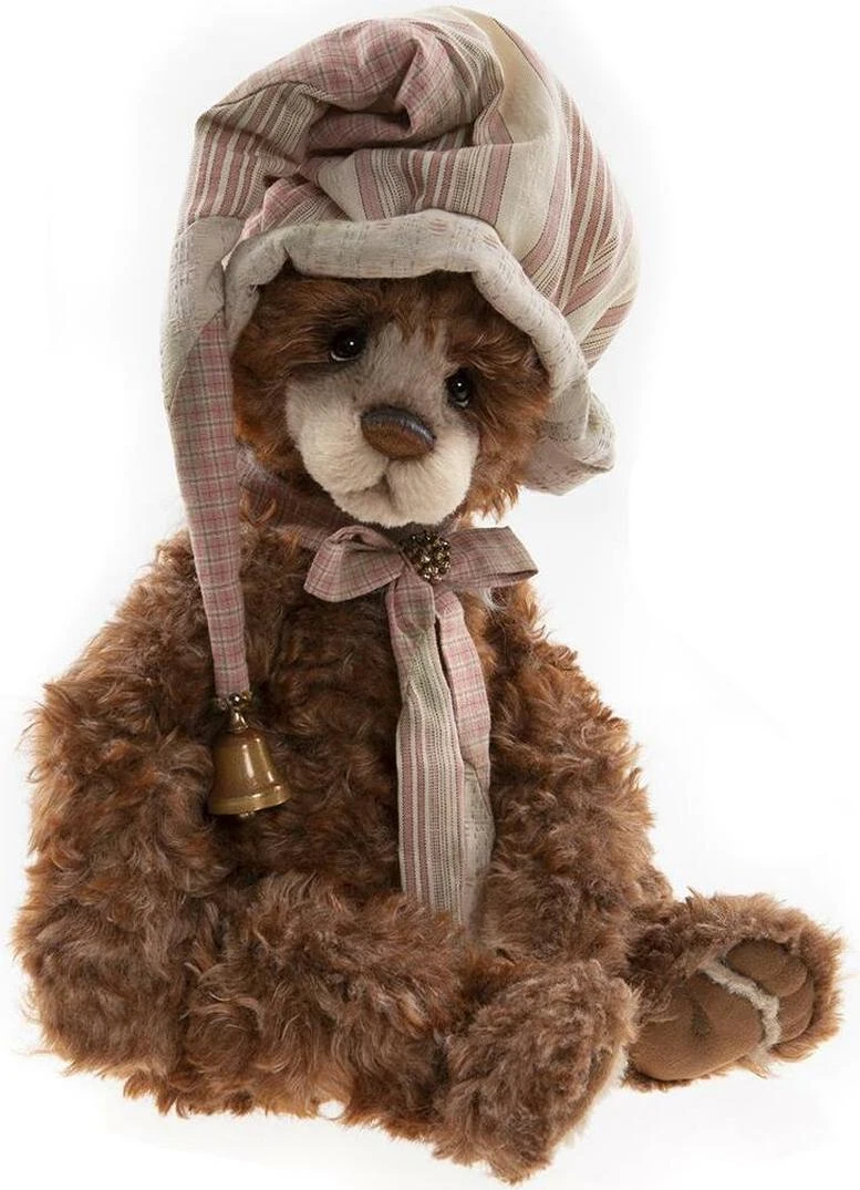 Charlie Bears Night Cap Teddy Bear 3 Charlie Bears Night Cap Teddy Bear