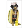 Mary Lake-Thompson Dachshund In A Hot Dog Costume Towel 1 Mary Lake-Thompson Dachshund In A Hot Dog Costume Towel