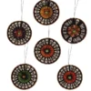Bethany Lowe Day Of The Dead Rosette Ornaments 1 Bethany Lowe Day Of The Dead Rosette Ornaments