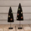 Bethany Lowe Eerie Eyeball Bottle Brush Trees New!