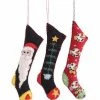 Creative Co-Op Felt Christmas Stocking Ornaments