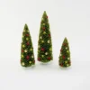 One Hundred 80 Degrees New! Festive Christmas Bottle Brush Trees, Large