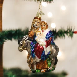 Old World Christmas Flight To Egypt Ornament