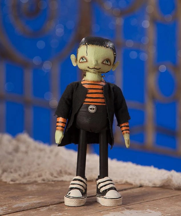 Bethany Lowe Frankie Frankenstein Doll New! 3 Bethany Lowe Frankie Frankenstein Doll New!