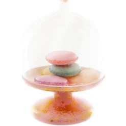Cody Foster French Macaroons On Pink Pastry Plate