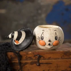 Bethany Lowe New! Ghostie Stew Ghost Container