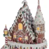 Kurt Adler Gingerbread Candy Shoppe, Lights Up New!
