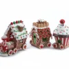 Kurt Adler Gingerbread Train With Lights New!