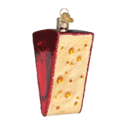 Old World Christmas Cheese Wedge Ornament