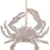Midwest-CBK Glittered Crab Silhouette Ornament 1 Midwest-CBK Glittered Crab Silhouette Ornament