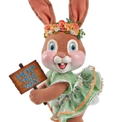 Katherine's Collection Hop This Way Bunny, 20" Tall