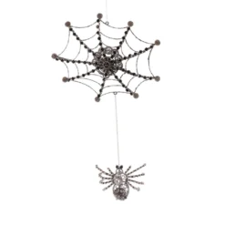 Katherine's Collection New! Jeweled Spider Web With Dangling Spider