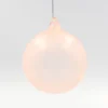 Winward Jim Marvin Pink Linen Bubblegum Glass Ornaments, 120mm New!