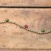 Ragon House Jingle Bell Garland, Red, Green & Silver 2 Ragon House Jingle Bell Garland, Red, Green & Silver