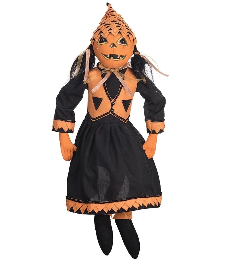 Joe Spencer Paige Pumpkin Doll New! 3 Joe Spencer Paige Pumpkin Doll New!