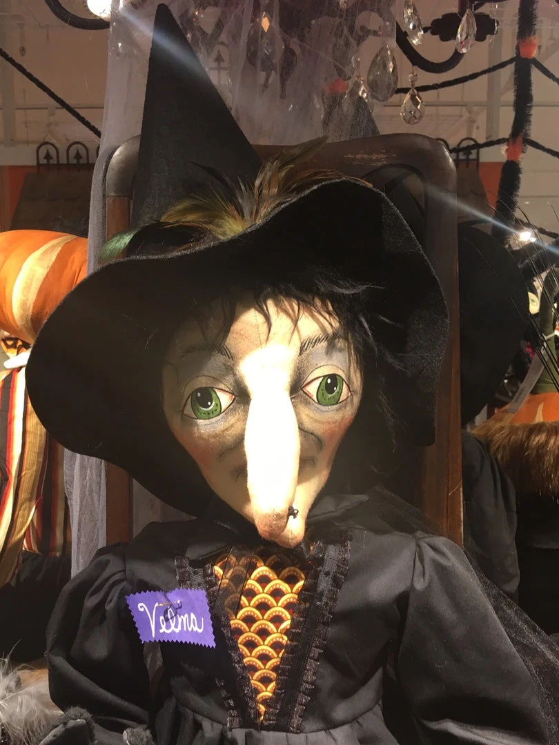 Joe Spencer Velma Witch Cloth Doll 3 Joe Spencer Velma Witch Cloth Doll