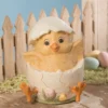 Bethany Lowe New! Just Hatched Chick, Paper Mache