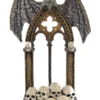 Katherine's Collection New! Medieval Skull & Dragon Candle Holder 2 Katherine's Collection New! Medieval Skull & Dragon Candle Holder