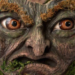 Katherine's Collection Walter Woodard Tree Stump Candy Container New!