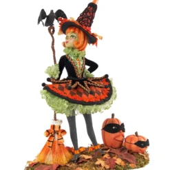 Katherine's Collection Mod Witch Figurine New! 5 Katherine's Collection Mod Witch Figurine New!