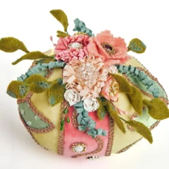 Katherine's Collection New! Blooms & Blessings Fabric Eggs