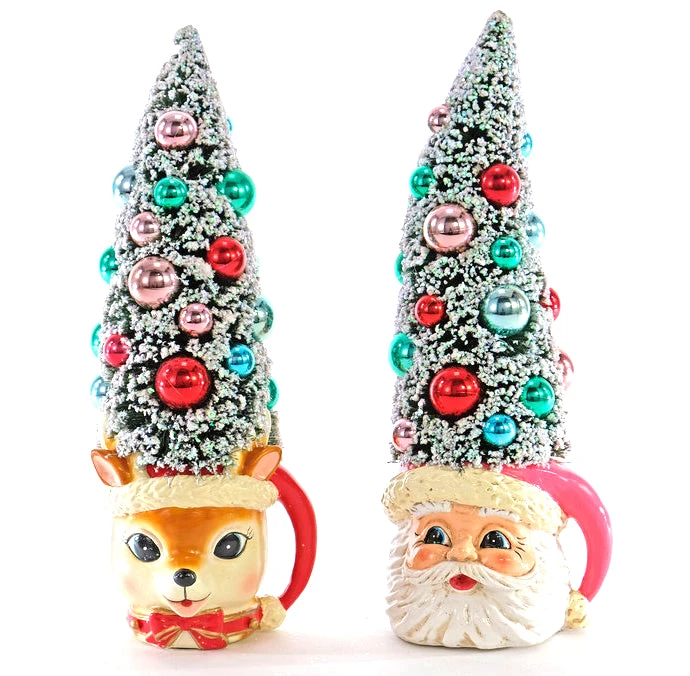 New! Katherine's Collection Retro Christmas Tree Mugs 3 New! Katherine's Collection Retro Christmas Tree Mugs