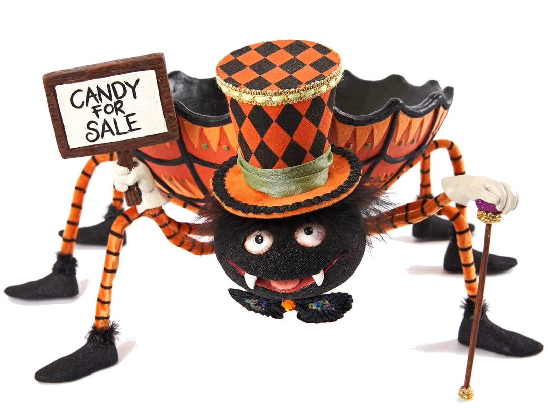 Katherine's Collection Silly Spider Candy Bowl New! 3 Katherine's Collection Silly Spider Candy Bowl New!