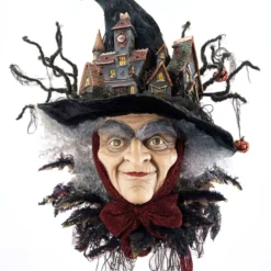 Katherine's Collection Which Way To Witchville Witch Wall Piece