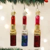 Old World Christmas Lipstick Ornaments 1 Old World Christmas Lipstick Ornaments